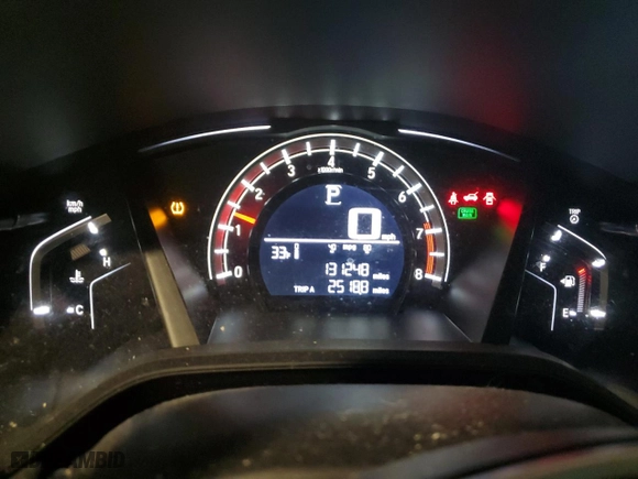 2019 Honda CR-V LX with VIN 2HKRW6H30KH204049, listed as a Copart auction lot 45429835 with 131,248 mi miles and Salvage Title. Bid and sale history available at carsss.com. Image 9.