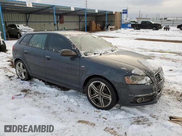 2013 Audi A3 Premium Plus with VIN WAUKJAFM7DA010057, listed as a Copart auction lot 41340435 with 117,319 mi miles and Clean title. Bid and sale history available at DreamBid. Image 4.