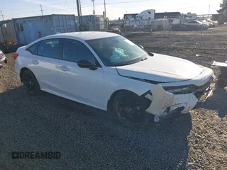 2024 Honda Civic Sport z VIN 2HGFE2F58RH550597, wystawiony jako IAAI lot #41688202 z przebiegiem 7 198 mil mil oraz . Historia ofert i sprzedaży dostępna na DreamBid. Obrazek 1.