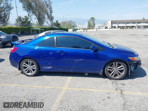 2008 Honda Civic Cpe Si with VIN 2HGFG21558H703002, listed as a IAAI auction lot 41939750 with 155,156 mi miles. Bid and sale history available at carsss.com. Image 14.
