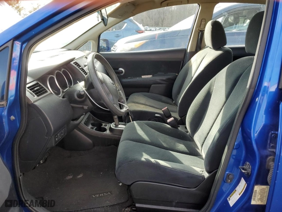 2011 Nissan Versa 1.8 S with VIN 3N1BC1CP7BL359885, listed as a Copart auction lot 83714894 with 110,976 mi miles and Clean Title. Bid and sale history available at carsss.com. Image 7.