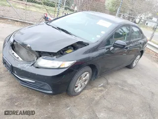 2014 Honda Civic Sedan LX with VIN 19XFB2F57EE269890, listed as a IAAI auction lot 41803479 with 125,056 mi miles. Bid and sale history available at carsss.com. Image 17.