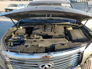 2012 Infiniti QX56 8-passenger with VIN JN8AZ2NC3C9318000, listed as a Copart auction lot 78378544 with 170,100 mi miles and Salvage Title. Bid and sale history available at carsss.com. Image 13.