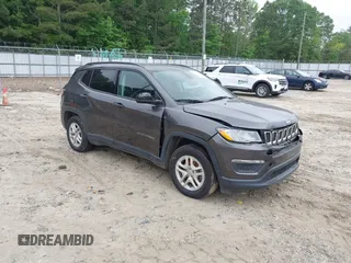 2018 Jeep Compass Sport с VIN 3C4NJCAB0JT335333, выставлен на аукционе IAAI как лот 42231636 с пробегом Не указан миль и . История ставок и продаж доступна на DreamBid. Изображение 1.