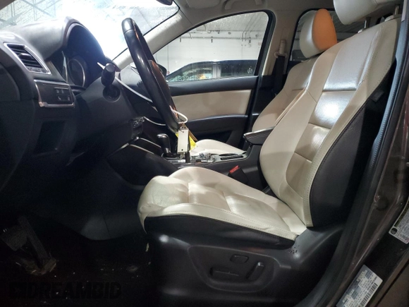 2016 Mazda CX-5 Grand Touring with VIN JM3KE4DY0G0765406, listed as a Copart auction lot 46499385 with 116,155 mi miles and Salvage Title. Bid and sale history available at carsss.com. Image 7.