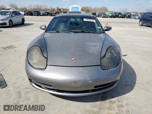 2001 Porsche 911 Carrera z VIN WP0AA29971S621045, wystawiony jako Copart lot #49929335 z przebiegiem 159 867 mil mil oraz Czysty tytuł • Clean title. Historia ofert i sprzedaży dostępna na DreamBid. Obrazek 5.