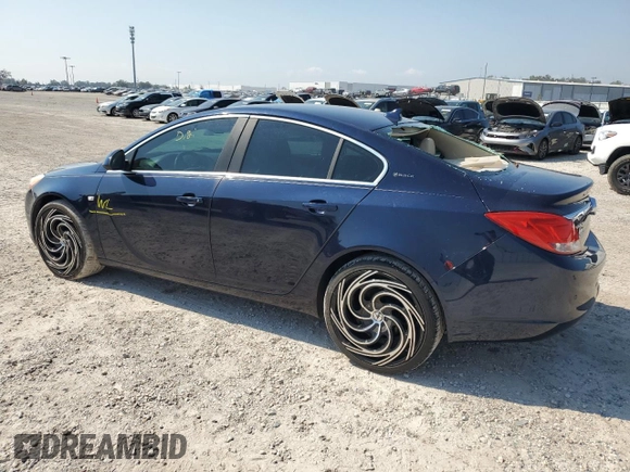 2011 Buick Regal CXL RL3 with VIN 2G4GR5EC8B9173967, listed as a Copart auction lot 75872984 with 136,498 mi miles and Non Repairable. Bid and sale history available at carsss.com. Image 2.