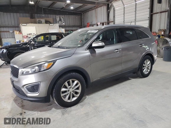 2017 Kia Sorento LX with VIN 5XYPGDA59HG187515, listed as a Copart auction lot 59891955 with 139,565 mi miles and Salvage title. Bid and sale history available at DreamBid. Image 1.