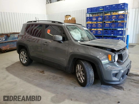 2021 Jeep Renegade Latitude z VIN ZACNJCBB5MPM22314, wystawiony jako Copart lot #52148495 z przebiegiem Nie podano mil oraz Szkoda całkowita • Salvage title. Historia ofert i sprzedaży dostępna na DreamBid. Obrazek 4.