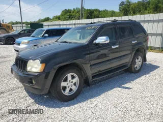 2005 Jeep Grand Cherokee Laredo with VIN 1J4HS48N85C570784, listed as a Copart auction lot 53668255 with 165,223 mi miles and Clean Title. Bid and sale history available at DreamBid. Image 1.