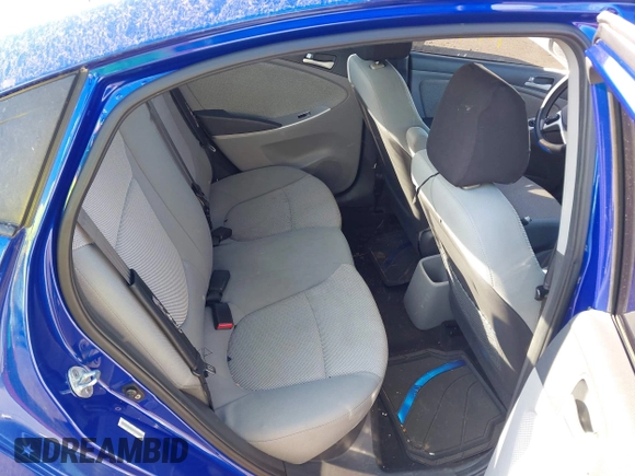 2012 Hyundai Accent GLS with VIN KMHCT4AE5CU207207, listed as a IAAI auction lot 42153757 with 163,278 mi miles. Bid and sale history available at carsss.com. Image 8.