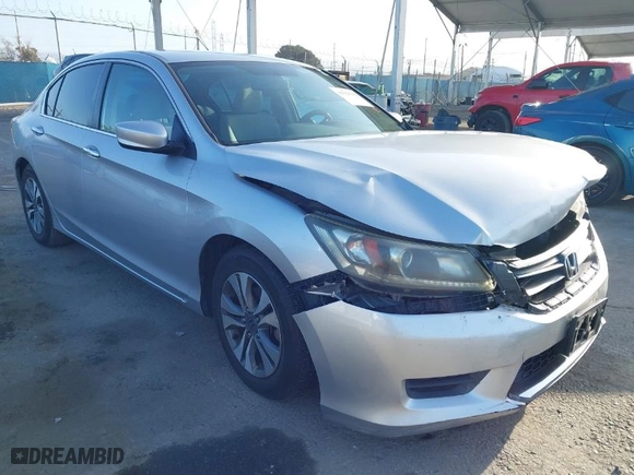 2013 Honda Accord Sdn LX with VIN 1HGCR2F37DA144159, listed as a IAAI auction lot 41928284 with 93,221 mi miles. Bid and sale history available at carsss.com. Image 1.