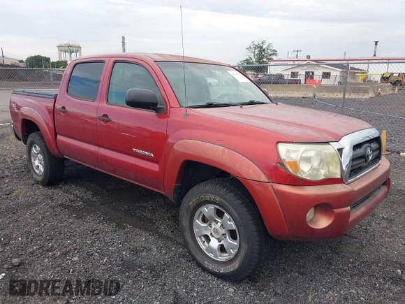 2005 Toyota Tacoma with VIN 5TELU42N95Z053076, listed as a IAAI auction lot 42748710 with 137,665 mi miles and . Bid and sale history available at DreamBid. Image 1.