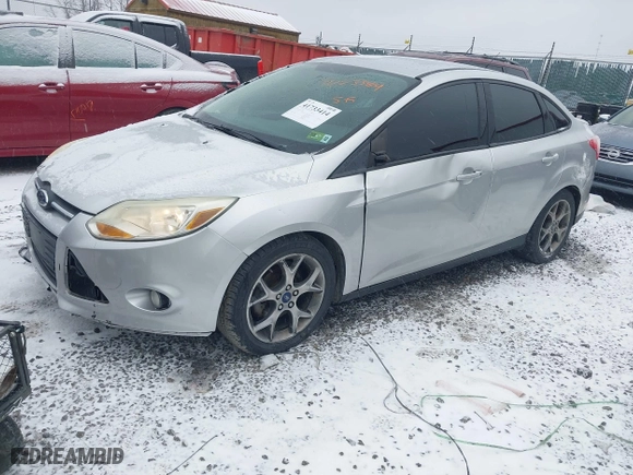 2014 Ford Focus SE with VIN 1FADP3F29EL231305, listed as a IAAI auction lot 41733414 with 160,521 mi miles. Bid and sale history available at carsss.com. Image 19.