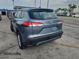 2022 Toyota Corolla Cross L with VIN 7MUAAAAG8NV017626, listed as a IAAI auction lot 42566409 with 49,073 mi miles and . Bid and sale history available at DreamBid. Image 1.