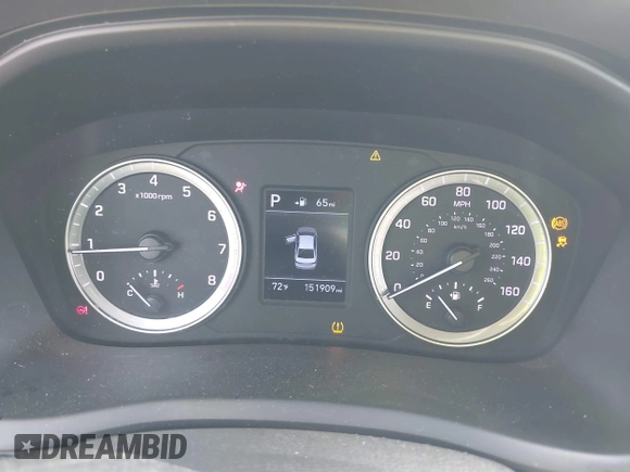 2019 Hyundai Sonata SE with VIN 5NPE24AF9KH771640, listed as a IAAI auction lot 41886677 with 151,909 mi miles and . Bid and sale history available at carsss.com. Image 7.