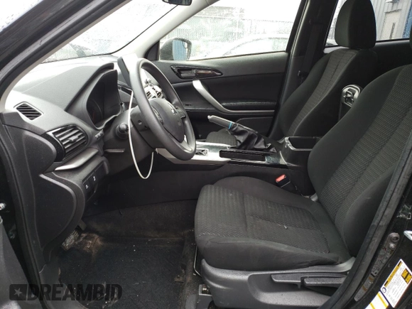 2022 Mitsubishi Eclipse Cross ES with VIN JA4ATUAA0NZ605000, listed as a Copart auction lot 57465995 with 28,712 mi miles and Salvage title. Bid and sale history available at DreamBid. Image 7.