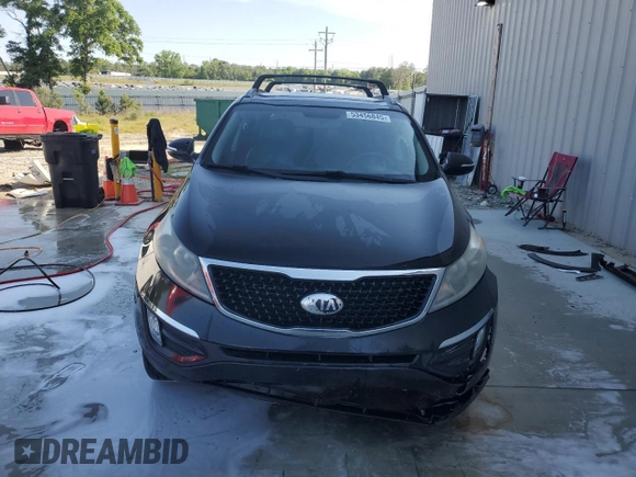 2014 Kia Sportage EX with VIN KNDPC3AC1E7645805, listed as a Copart auction lot 53456845 with Not provided miles and Salvage title. Bid and sale history available at DreamBid. Image 5.