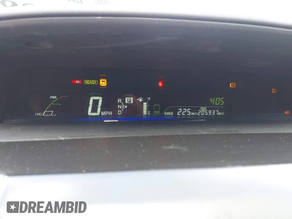 2013 Toyota Prius Two with VIN JTDZN3EUXD3259752, listed as a IAAI auction lot 42188484 with 205,937 mi miles and . Bid and sale history available at carsss.com. Image 7.