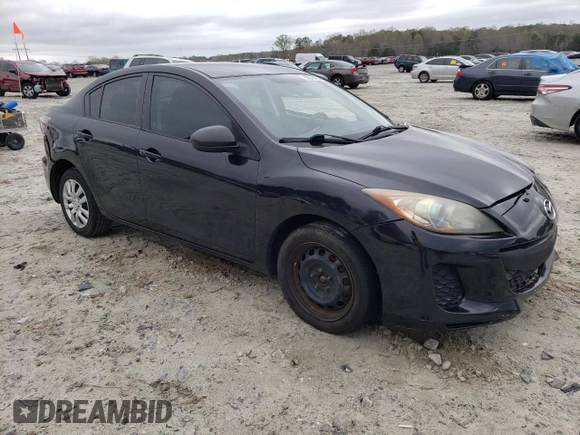 2013 Mazda Mazda3 i Sport with VIN JM1BL1U70D1773208, listed as a Copart auction lot 50349165 with 207,136 mi miles and Salvage Title. Bid and sale history available at carsss.com. Image 4.