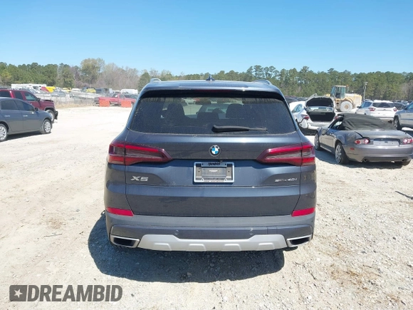 2022 BMW X5 sDrive40i with VIN 5UXCR4C05N9L37464, listed as a IAAI auction lot 41891016 with 43,793 mi miles and . Bid and sale history available at DreamBid. Image 16.