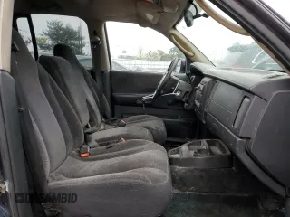 2003 Dodge Dakota SLT with VIN 1D7HL48N43S115748, listed as a Copart auction lot 50239595 with 278,408 mi miles and Salvage Title. Bid and sale history available at carsss.com. Image 7.
