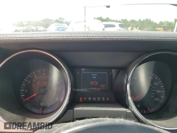 2016 Ford Mustang EcoBoost Premium with VIN 1FATP8UH2G5231945, listed as a Copart auction lot 61928145 with 66,498 mi miles and Salvage title. Bid and sale history available at DreamBid. Image 9.