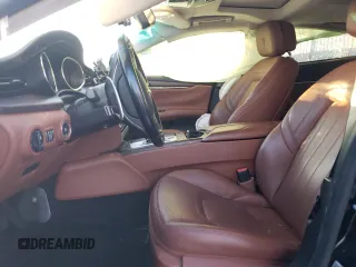 2016 Maserati Quattroporte S with VIN ZAM56RPA7G1181976, listed as a Copart auction lot 44589365 with 0 mi miles and Salvage Title. Bid and sale history available at carsss.com. Image 7.