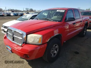 2006 Dodge Dakota SLT with VIN 1D7HW48N86S502041, listed as a Copart auction lot 48304125 with 174,540 mi miles and Salvage Title. Bid and sale history available at carsss.com. Image 1.