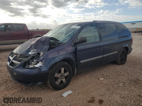 2006 Dodge Grand Caravan SE with VIN 1D4GP24R36B659043, listed as a Copart auction lot 53648425 with 169,520 mi miles and Salvage Title. Bid and sale history available at DreamBid. Image 1.