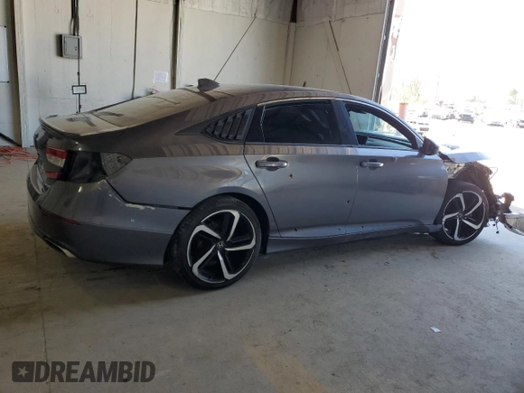 2018 Honda Accord Sedan Sport 1.5T with VIN 1HGCV1F3XJA195186, listed as a Copart auction lot 52838815 with 0 mi miles and Non Repairable. Bid and sale history available at carsss.com. Image 3.