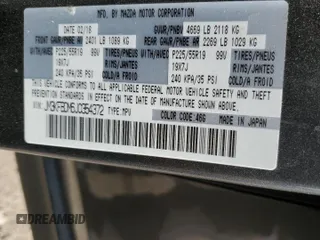 2018 Mazda CX-5 Grand Touring with VIN JM3KFBDM6J0354372, listed as a Copart auction lot 51337615 with 72,609 mi miles and Salvage Title. Bid and sale history available at carsss.com. Image 14.