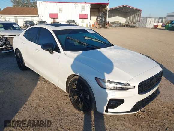2024 Volvo S60 Plus Black Edition with VIN 7JRL12FH3RG305484, listed as a IAAI auction lot 41793657 with 16,351 mi miles and . Bid and sale history available at DreamBid. Image 1.