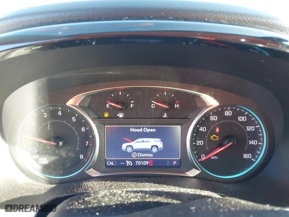 2020 Chevrolet Traverse LT Leather with VIN 1GNEVHKW3LJ256209, listed as a IAAI auction lot 41826165 with 70,109 mi miles. Bid and sale history available at carsss.com. Image 7.