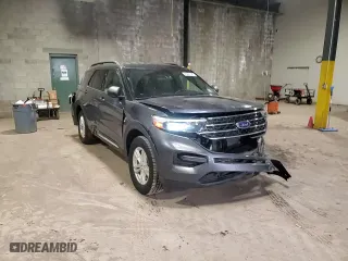 2020 Ford Explorer XLT with VIN 1FMSK8DH9LGC06491, listed as a Copart auction lot 45861125 with 55,242 mi miles and Salvage Title. Bid and sale history available at carsss.com. Image 14.