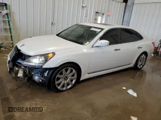 2011 Hyundai Equus Signature with VIN KMHGH4JF5BU041779, listed as a Copart auction lot 42225125 with 100,403 mi miles and Salvage Title. Bid and sale history available at DreamBid. Image 1.