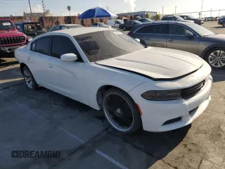 2018 Dodge Charger SXT Plus with VIN 2C3CDXHG7JH216022, listed as a Copart auction lot 52594375 with 96,453 mi miles and Clean Title. Bid and sale history available at carsss.com. Image 4.
