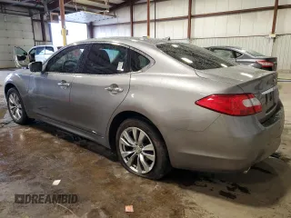 2012 Infiniti M37 with VIN JN1BY1AR6CM396570, listed as a Copart auction lot 81707124 with 102,462 mi miles and Salvage Title. Bid and sale history available at carsss.com. Image 2.
