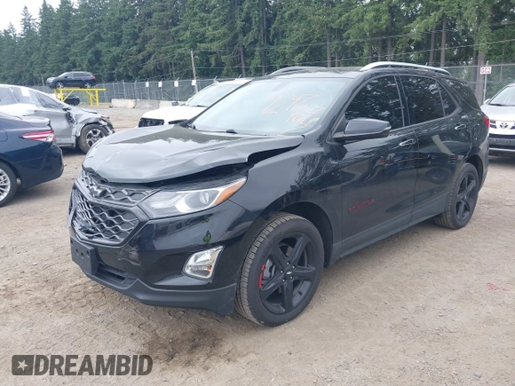 2019 Chevrolet Equinox Premier with VIN 2GNAXYEX5K6303782, listed as a IAAI auction lot 42474672 with 55,889 mi miles and . Bid and sale history available at DreamBid. Image 17.
