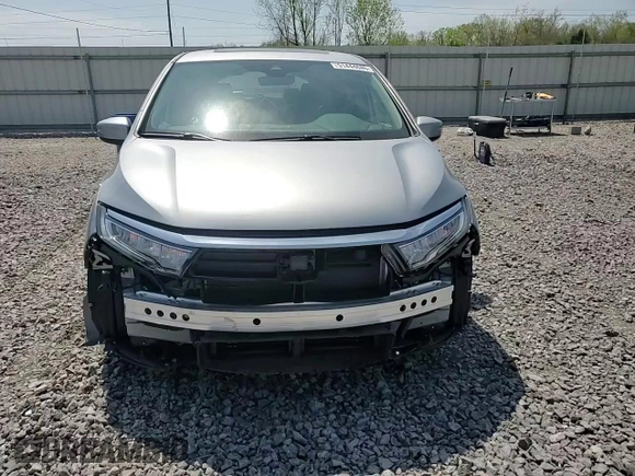 2024 Honda Odyssey EX-L with VIN 5FNRL6H63RB046690, listed as a Copart auction lot 51444685 with 7,829 mi miles and Salvage Title. Bid and sale history available at DreamBid. Image 12.