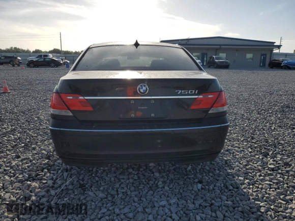 2006 BMW 7 Series 750i with VIN WBAHL83536DT03420, listed as a Copart auction lot 53840445 with Not Provided miles and Salvage Title. Bid and sale history available at carsss.com. Image 6.