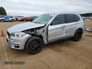 2015 BMW X5 sDrive35i with VIN 5UXKR2C58F0H36616, listed as a Copart auction lot 46989575 with 130,667 mi miles and Salvage Title. Bid and sale history available at carsss.com. Image 1.