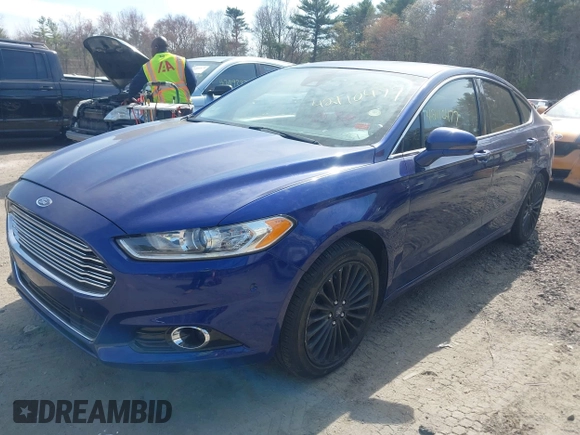 2013 Ford Fusion Titanium with VIN 3FA6P0K98DR167591, listed as a IAAI auction lot 42110477 with 160,971 mi miles. Bid and sale history available at carsss.com. Image 2.