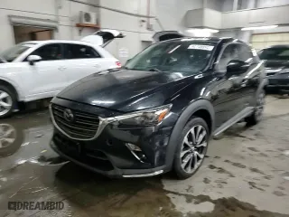 2019 Mazda CX-3 Grand Touring with VIN JM1DKFD72K0409934, listed as a Copart auction lot 45758925 with 87,482 mi miles and Clean Title. Bid and sale history available at carsss.com. Image 14.