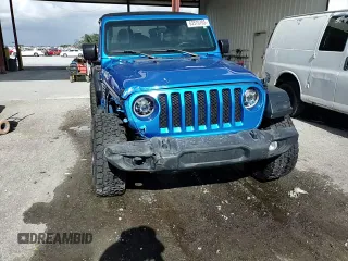 2022 Jeep Wrangler Sport S with VIN 1C4HJXAGXNW271320, listed as a Copart auction lot 63570705 with 14,840 mi miles and Salvage title. Bid and sale history available at DreamBid. Image 15.