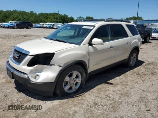 2008 GMC Acadia SLT1 with VIN 1GKEV23738J247499, listed as a Copart auction lot 62399945 with 192,852 mi miles and Salvage title. Bid and sale history available at DreamBid. Image 1.