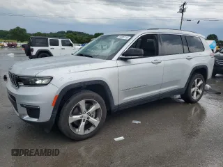 2021 Jeep Grand Cherokee Limited with VIN 1C4RJKBG5M8108387, listed as a Copart auction lot 59283715 with 80,463 mi miles and Salvage title. Bid and sale history available at DreamBid. Image 1.