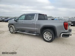 2022 GMC Sierra 1500 Limited SLT with VIN 1GTU9DET8NZ192191, listed as a Copart auction lot 42244485 with 0 mi miles and Salvage Title. Bid and sale history available at carsss.com. Image 2.