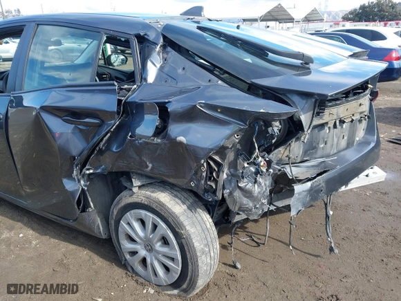 2019 Toyota Prius L Eco with VIN JTDKARFU2K3092671, listed as a IAAI auction lot 41435353 with 212,854 mi miles. Bid and sale history available at carsss.com. Image 19.