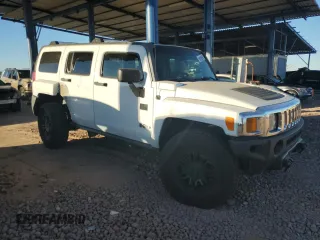 2006 Hummer H3 with VIN 5GTDN136468200665, listed as a Copart auction lot 78490404 with 140,745 mi miles and Salvage Title. Bid and sale history available at carsss.com. Image 4.